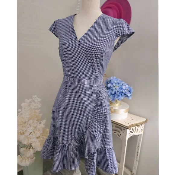 J. Crew Gingham Dress - Picture 3 of 9